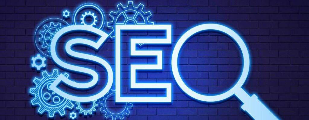The Role of SEO

Brick background cast in blue light.

8 cogs small and large,  S E O in block letters the "O" shaped like a magnify glass, with part of the handle in blue